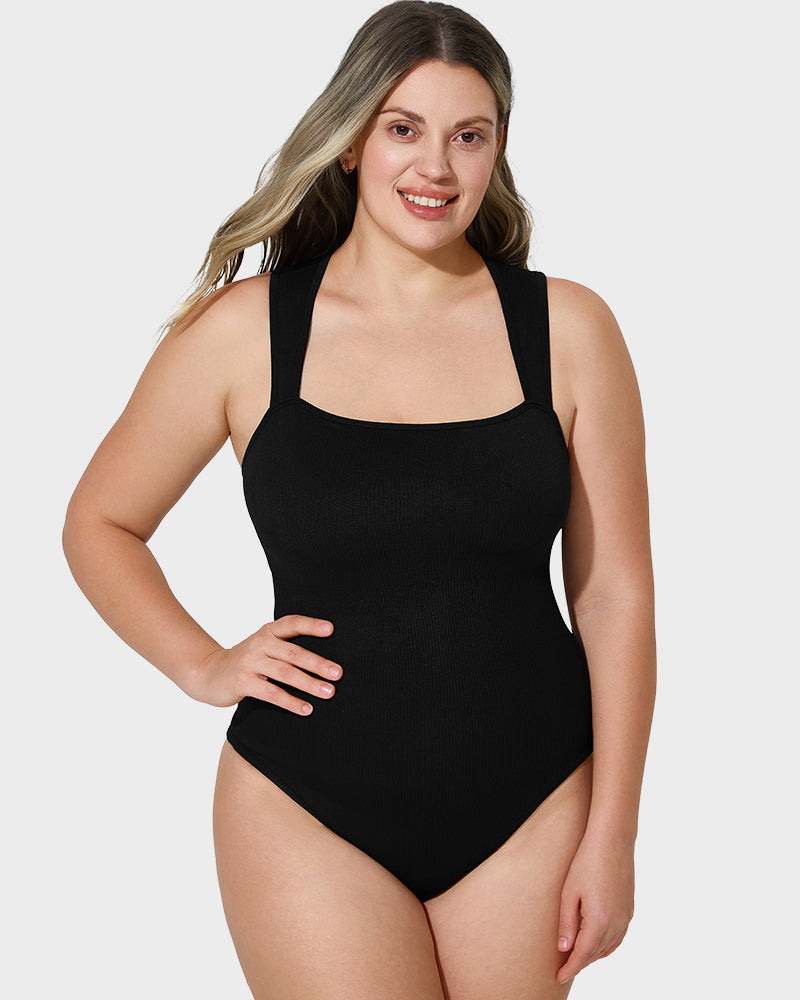 Sleeveless Tummy Control Tank Tops Bodysuits