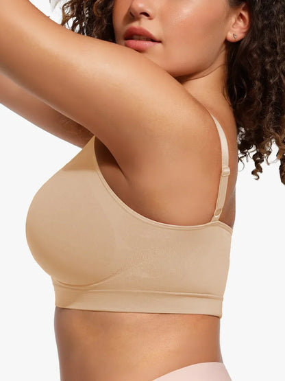 Non-Padded Wireless Full Coverage Bra