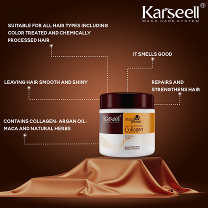 Hot Sale 49% OFF  Karseell Maca Power Collagen Hair Mask