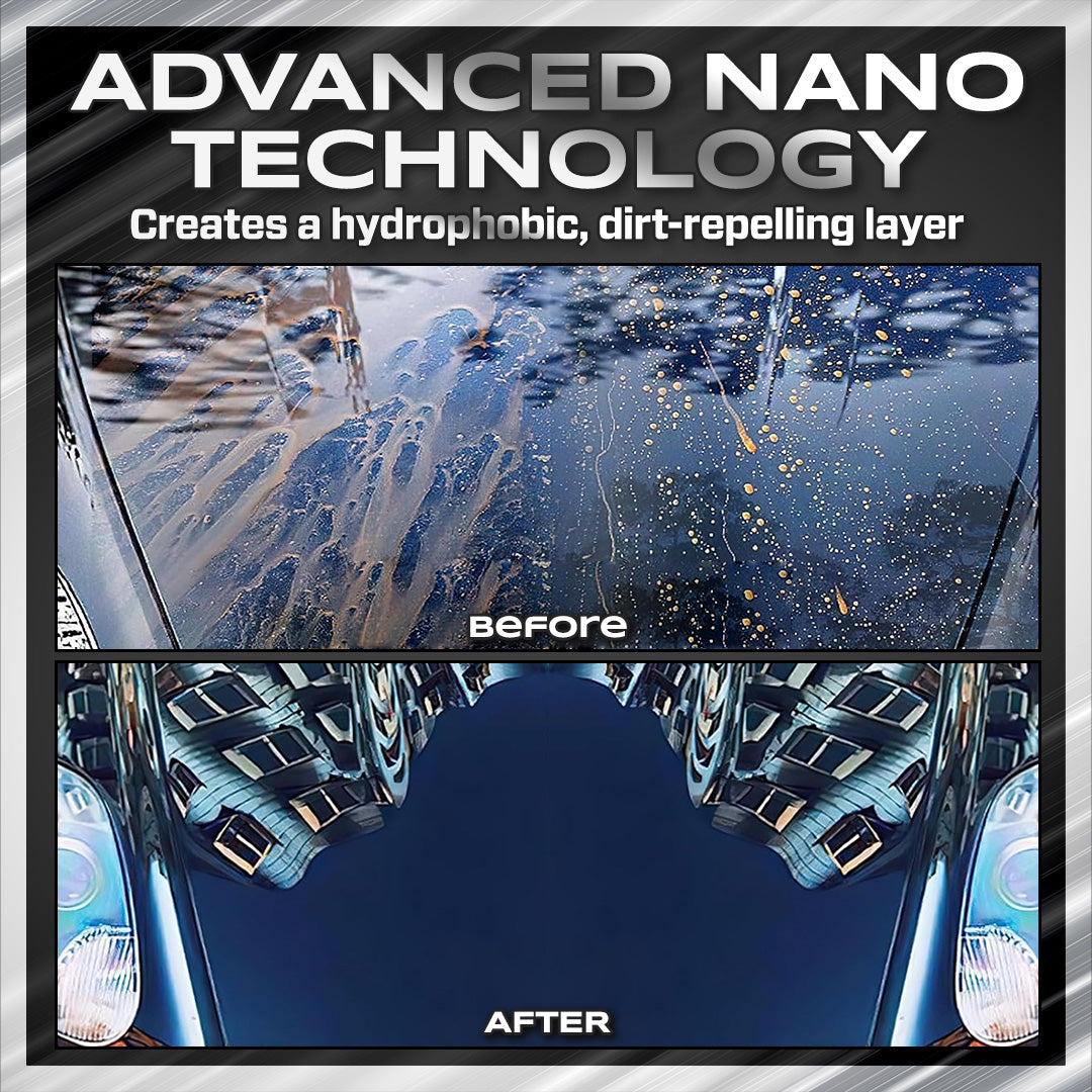 🔥🚗Titanium Ceramic Wax Cream - Mirror Shine & Protection in 15 Minutes