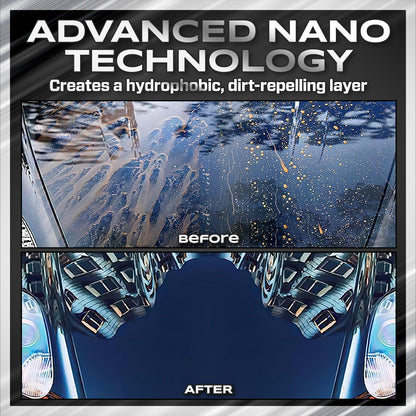 🔥🚗Titanium Ceramic Wax Cream - Mirror Shine & Protection in 15 Minutes