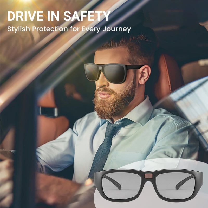 Smart Photochromic Polarized Sunglasses