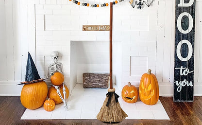 Floating Witch's Broom –Haunted Dancing Broom