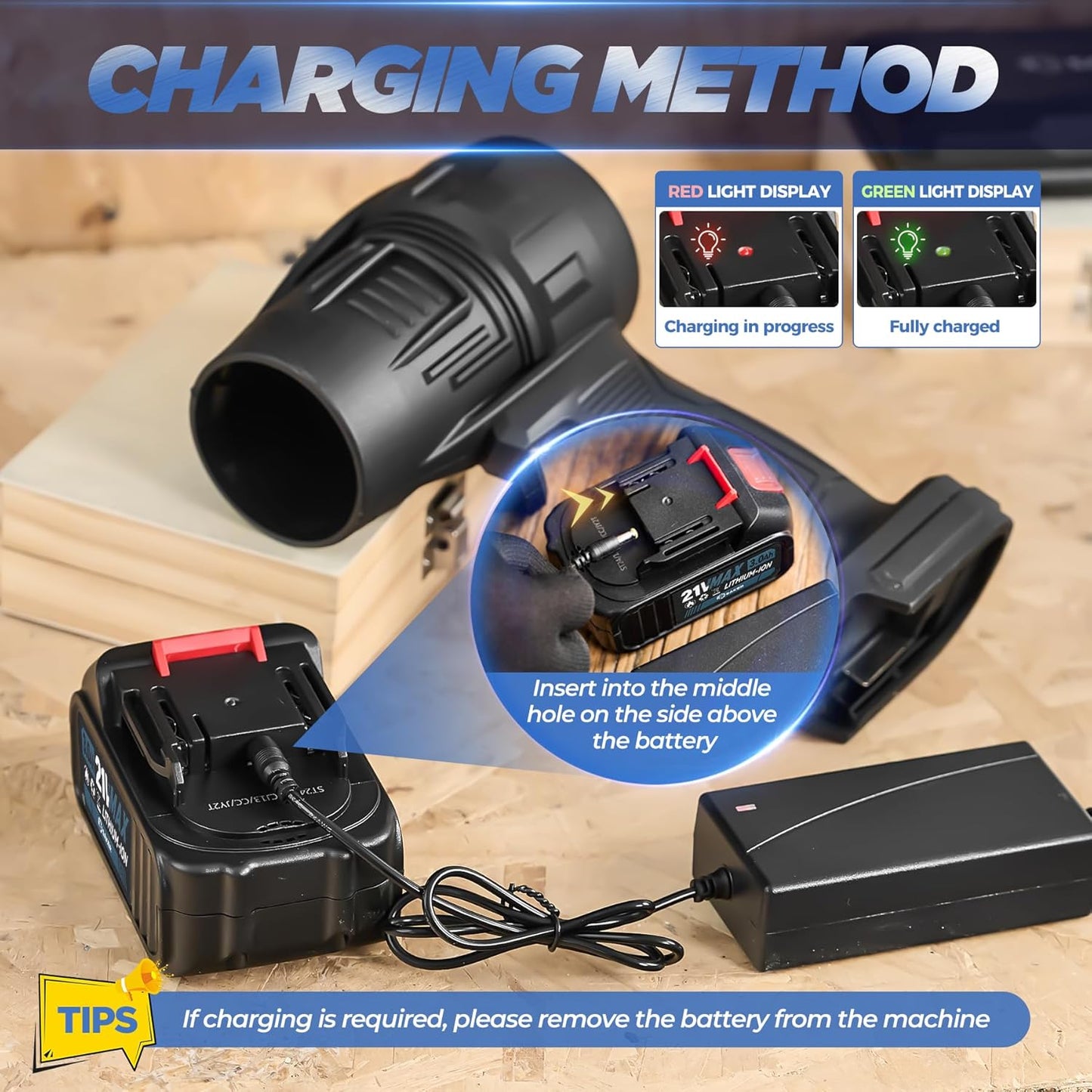 Turbo Jet Blower, Cordless Turbo Super Power Air Duster