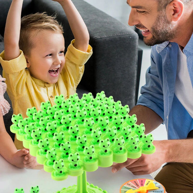 ⏰Balance Tree Frog Stacking Game Toys