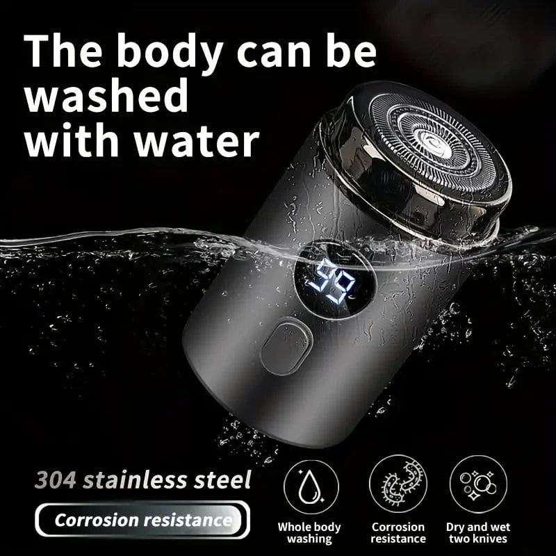 ⏰ Limited Time 49% OFF! 🔥 IPX7 Waterproof Cordless Mini Portable Razor ✨🪒💦