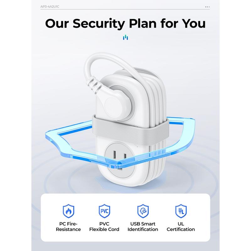 🔥7 in 1 Travel Power Strip