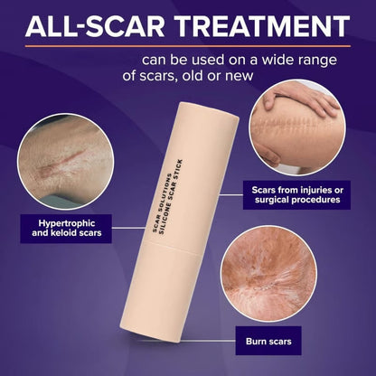 SCAR SOLUTIONS - Silicone Scar Stick - For Face and Body