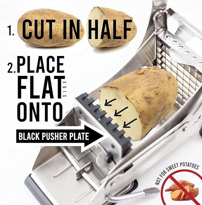 💥Stainless Steel French Fry Cutter