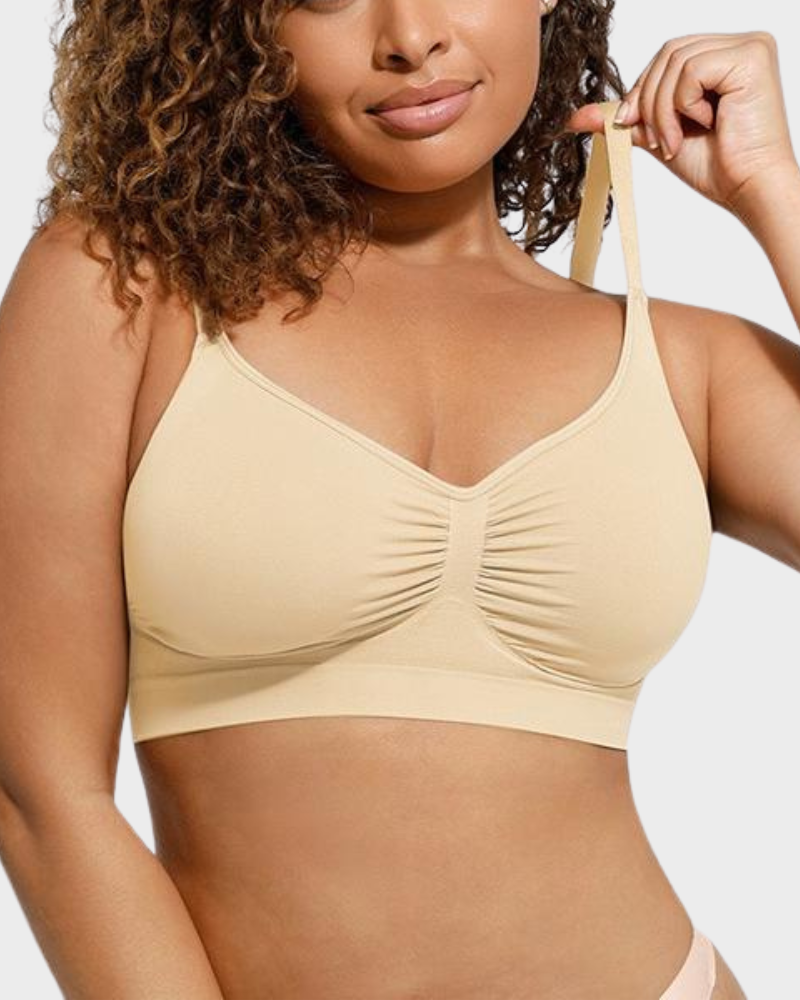Non-Padded Wireless Full Coverage Bra