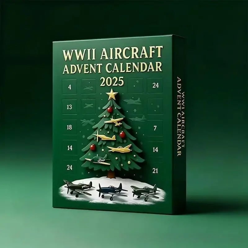 2025 Aircraft Advent Calendar World War II Plane