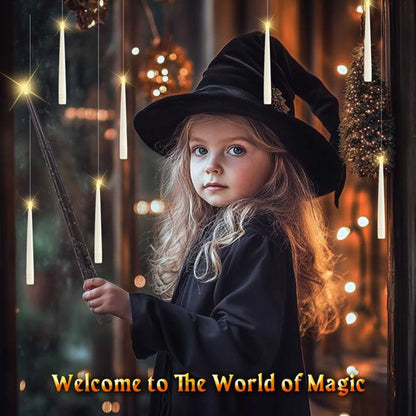 Lumos Magic Candles with Wand 🎃🪄