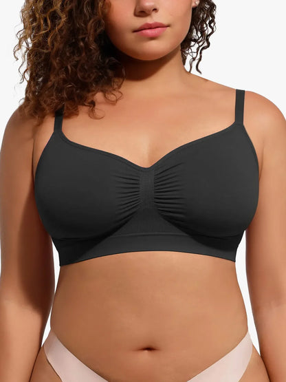 Non-Padded Wireless Full Coverage Bra