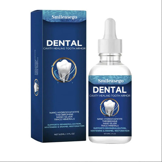 Fluoride-Free Hydroxyapatite Tooth Armor Drops & Enamel Repair, Whitening & Fresh Breath