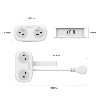 🔥7 in 1 Travel Power Strip
