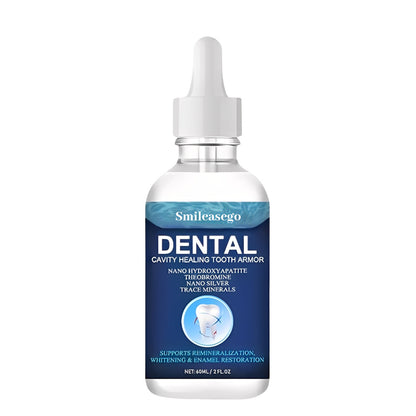Fluoride-Free Hydroxyapatite Tooth Armor Drops & Enamel Repair, Whitening & Fresh Breath