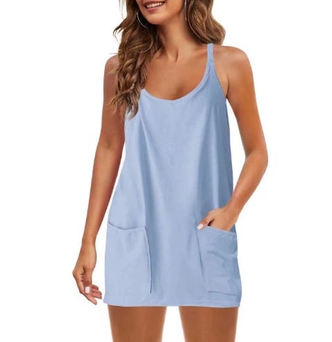Women's Summer Sleeveless Mini Dress