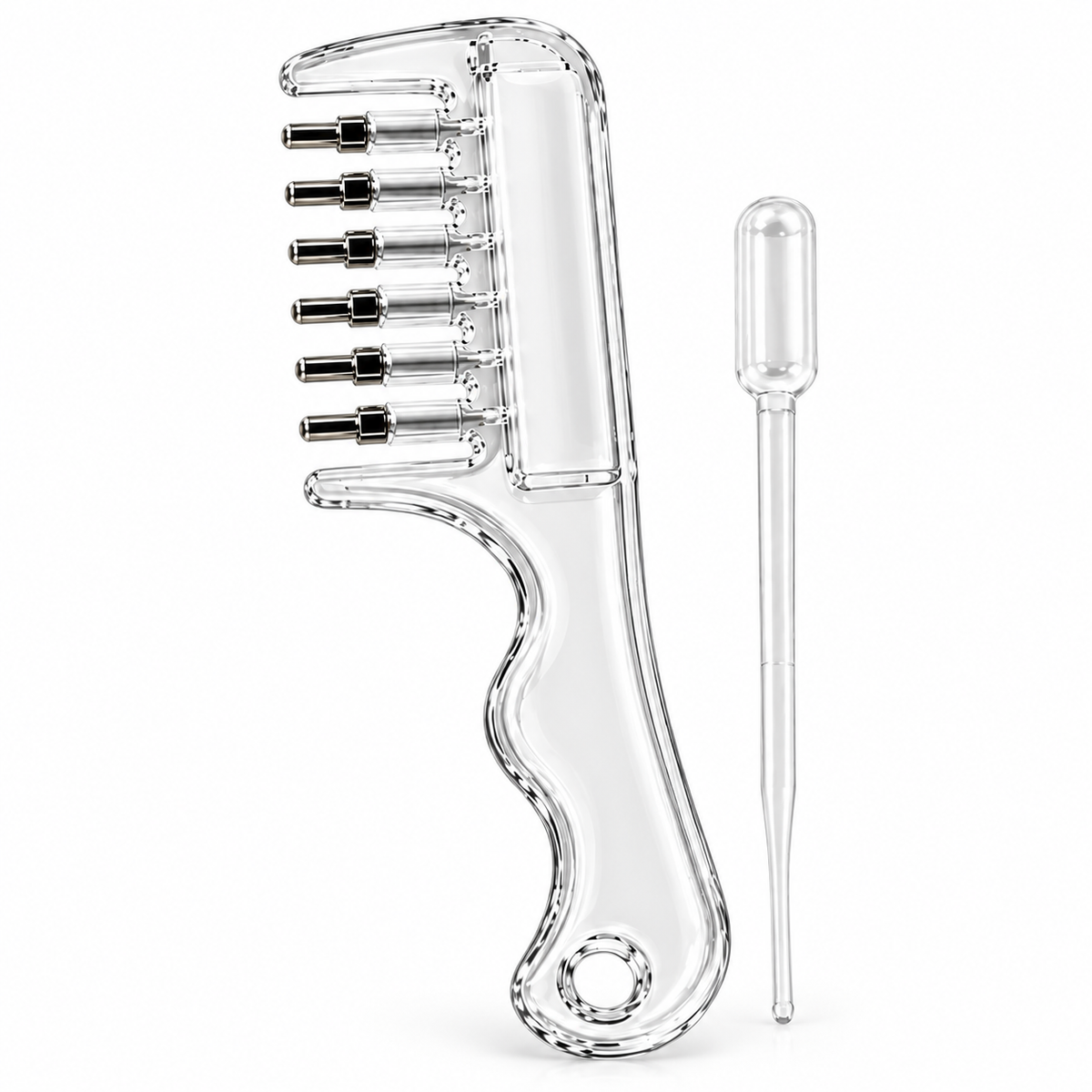 Scalp Liquid Applicator Comb, Refillable Hair Root Oil Massage Comb for Hair Care Treatment( Only Comb)