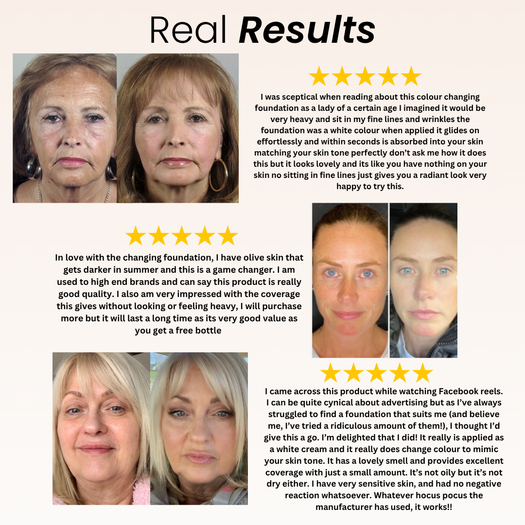 Lazzda Foundation 4 in 1