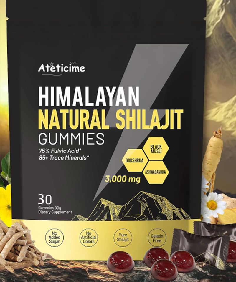 Lazzda Shilajit Gummies（Mixed Packaging Of Old And New）