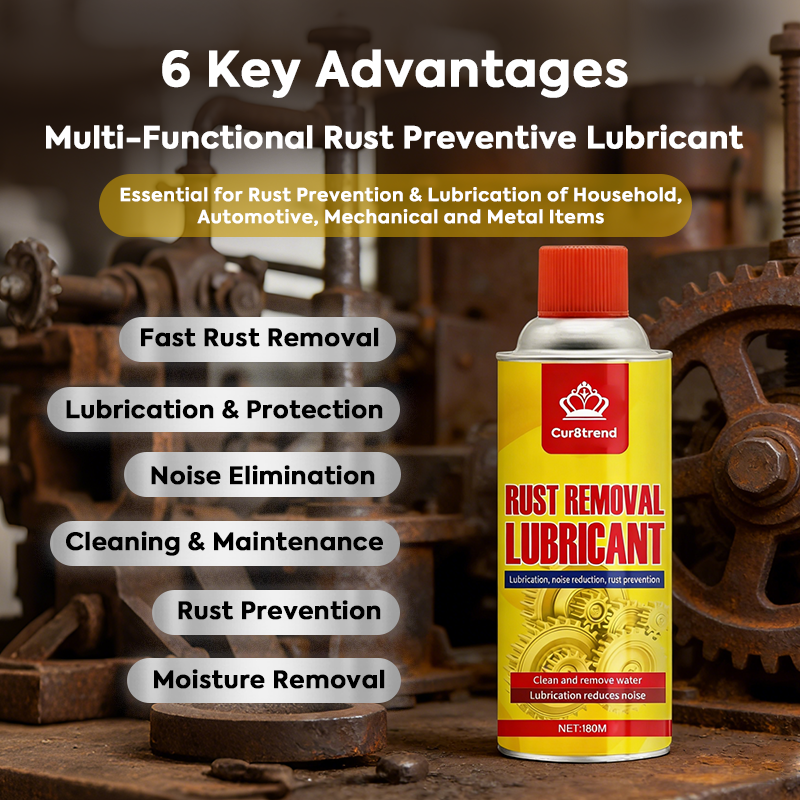 Anti-Rust Lubricant Spray & Rust Remover – Lazzda