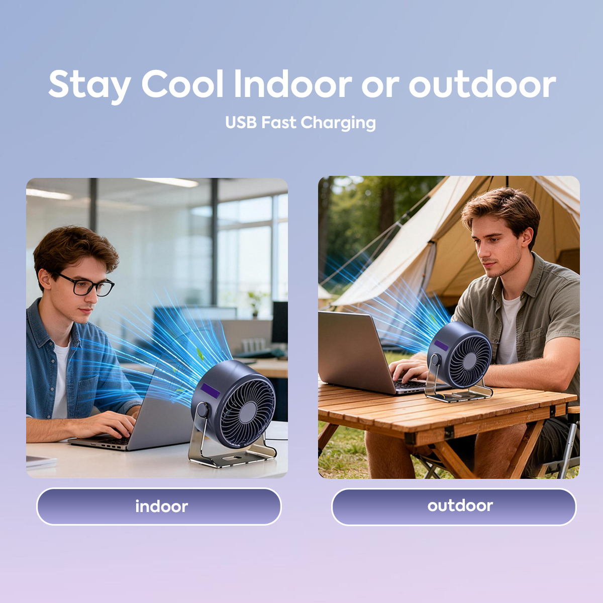 USB Desk Fan