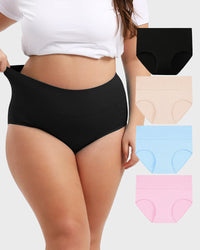 Black+Skin Tone+Light Pink+Light Blue