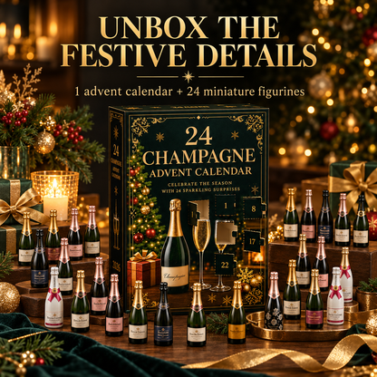 🎅Best Gift For Christmas 🥂 24 Champagne Advent Calendar 2026 🎄