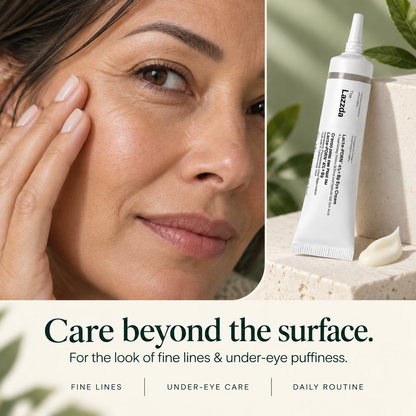 The Lazzda Lacto-PDRN 4% + B9 Eye Cream - Firming & Brightening Eye Care