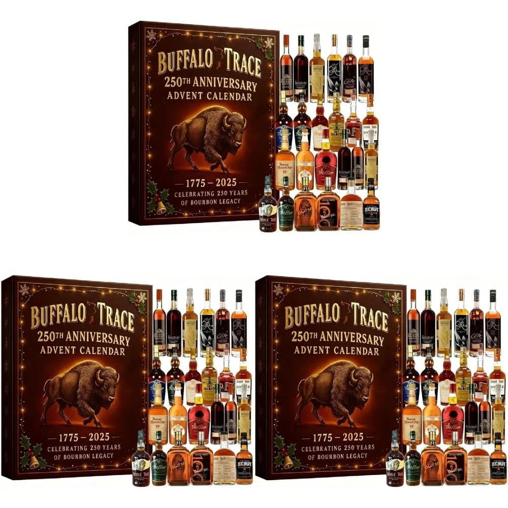 2025 Whiskey 3D Christmas Countdown Blind Box