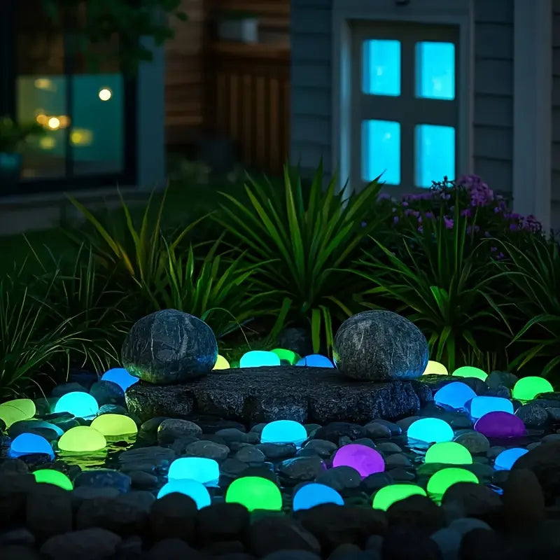 💥Glow In The Dark Rocks - Illuminate Your Outdoors with Enchanting Glow!