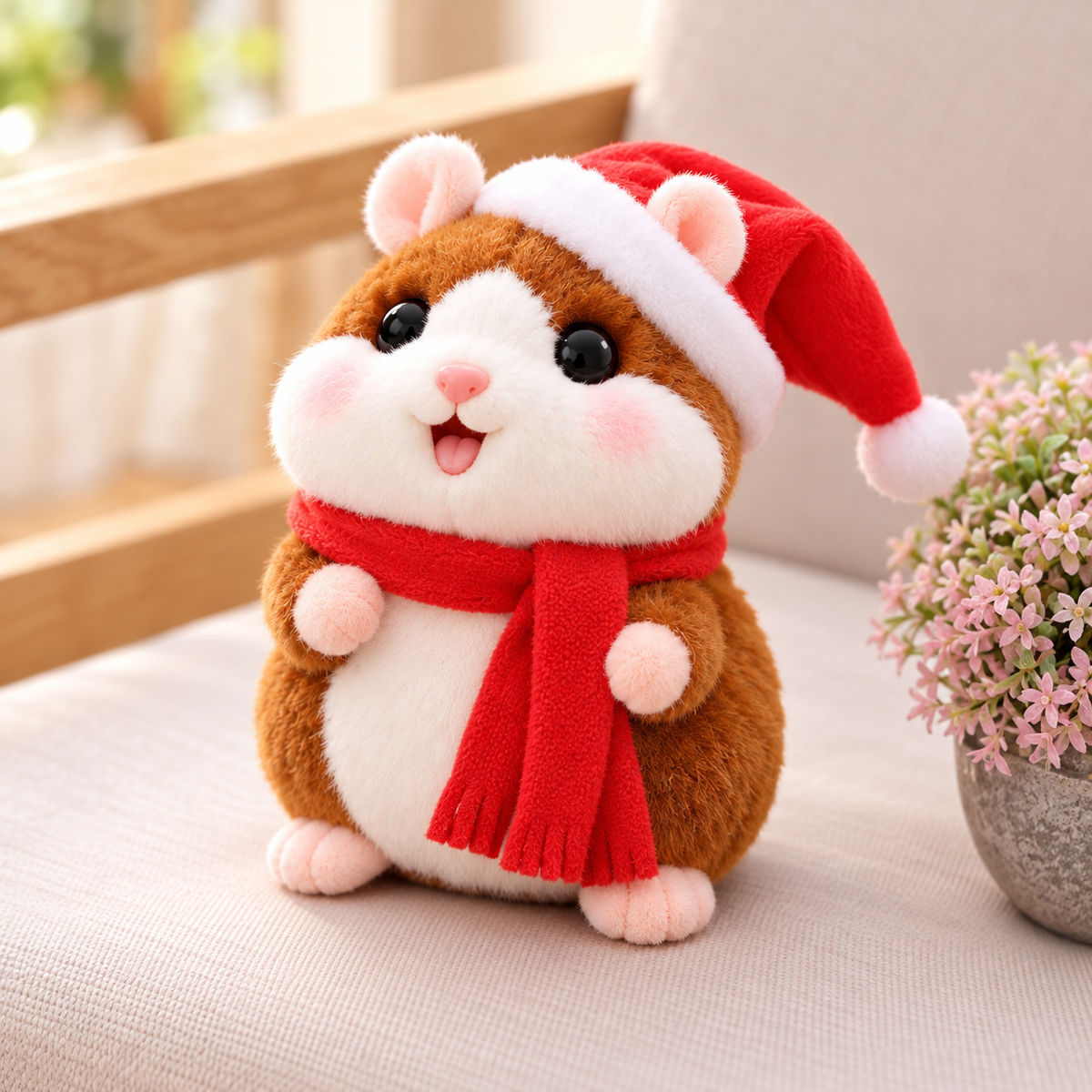 ✨Talking Hamster Plush – repeats whatever you say, auto head-shaking, hilarious fun for kids & adults.🎁