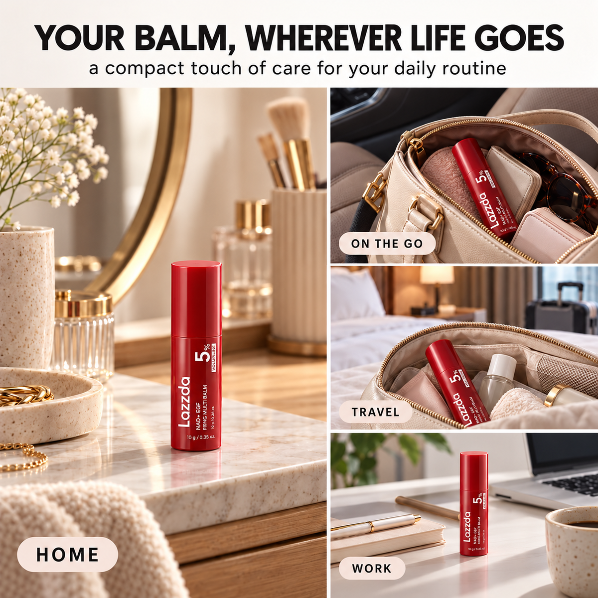 Lazzda NAD+ EGF Firming & Plumping Balm