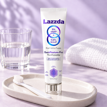 Lazzda Mussel Adhesive Protein Toothpaste | Nano-Hydroxyapatite