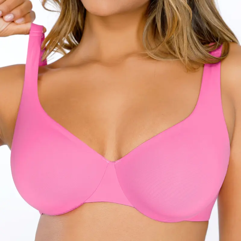 Plus Size Seamless Comfort Bra