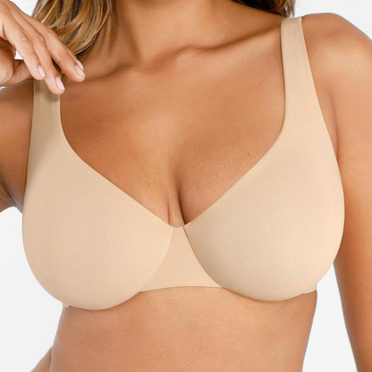 Plus Size Seamless Comfort Bra