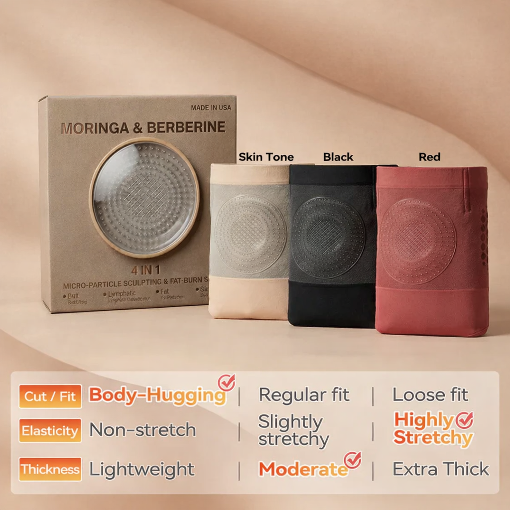 2026 New Release:  LAZZDA | Moringa & Berberine 4-In-1 Toning & Shaping Shorts (Targets Belly, Hips & Thighs for a Slimmer Look)