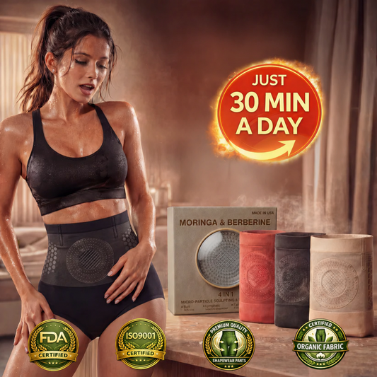 2026 New Release:  LAZZDA | Moringa & Berberine 4-In-1 Toning & Shaping Shorts (Targets Belly, Hips & Thighs for a Slimmer Look)