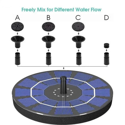 ⏳Time-Limited Special⏰Compact Solar Bird Fountain Pump – Keep Your Garden Alive! 🐦️