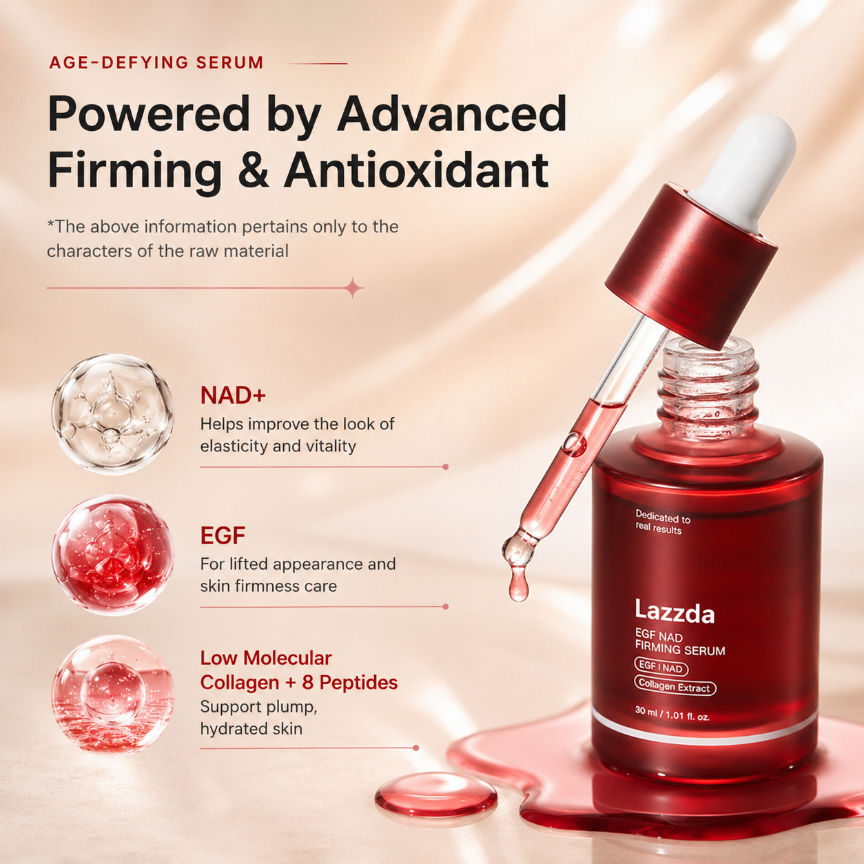 Korean NAD+ EGF Firming Serum