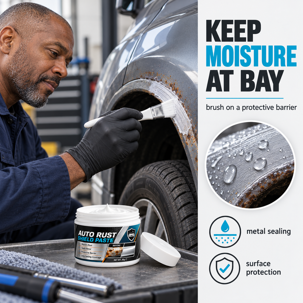 🔥Car Metal Rust Repair Paste🔥