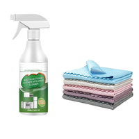 Enzyme Foam Cleaner + 5 Absorbent Streak-Free Cleaning Cloths 🍃