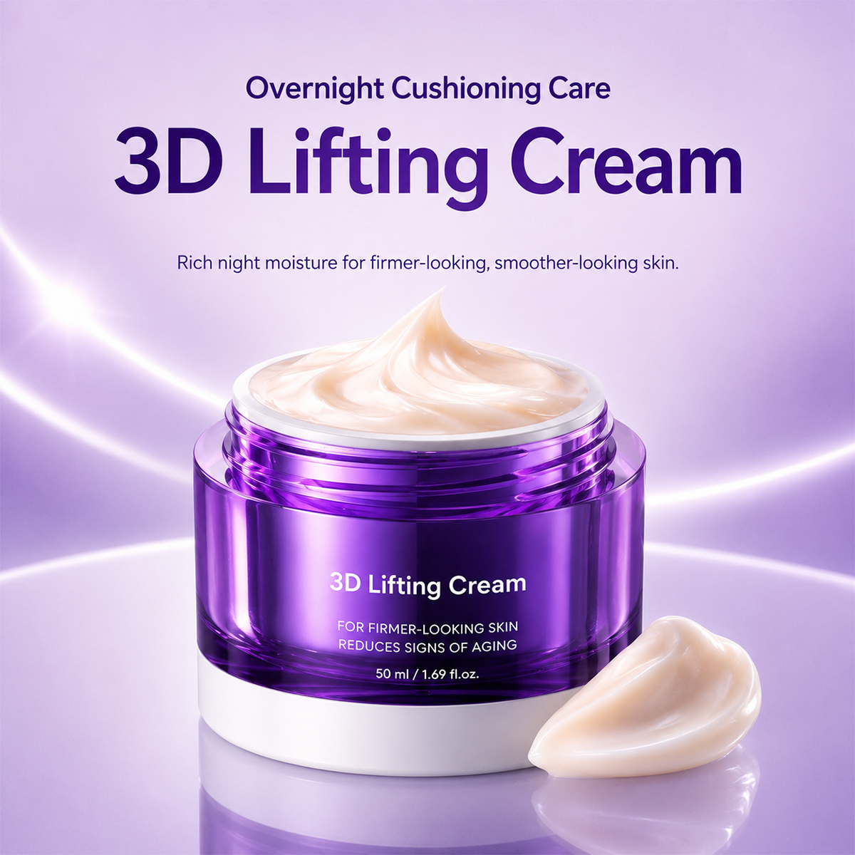 3D Lifting Cream 1.7 fl oz | Advanced Korean Facial Night Cream