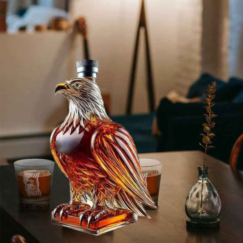 ✨ Premium Whiskey Decanters Eagle🦅💀🐙🚜⚓🚚🐶 A Masterpiece of Craftsmanship and Strength