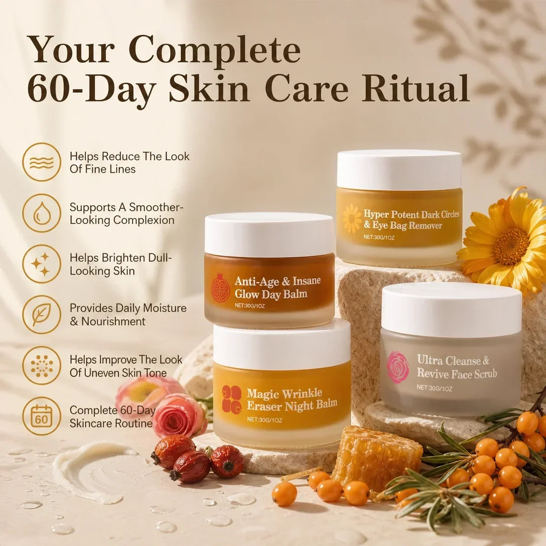 Complete Rejuvenating Skincare Ritual Set
