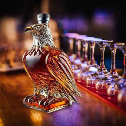 ✨ Premium Whiskey Decanters Eagle🦅💀🐙🚜⚓🚚🐶 A Masterpiece of Craftsmanship and Strength