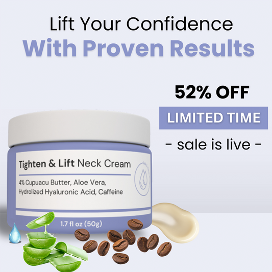 The Lazzda Firming Neck Cream