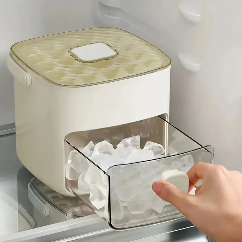 Double Stack Ice Machine 48-Cube Double Layer Portable Countertop Ice Maker – Lazzda