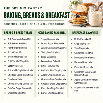 The Dry Mix Pantry: Gluten-Free Version