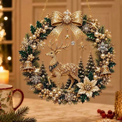 Christmas Diamond Painting Ornament Kit – 18 Designs